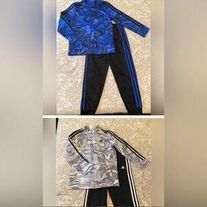 Boys Adidas zipper set